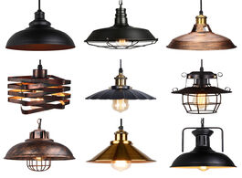 Foto van Lampen verlichting vintage loft pendant lights nordic retro industrial light hanging lamp lighting h