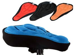 Foto van Sport en spel cycling thick silicone foam cushion cover bicycle fitting soft saddle equipment mounta