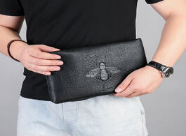 Foto van Tassen luxury brand men s wallet long purse male clutch bag pu leather zipper business envelope coin