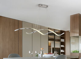 Foto van Lampen verlichting chrome gold plated hanging new modern pendant lights for dining room kitchen home