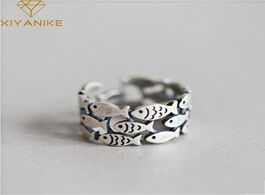 Foto van Sieraden xiyanike 925 sterling silver handmade engagement rings for women wedding couple creative de