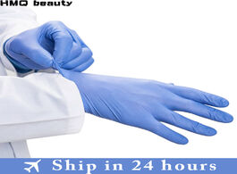 Foto van Schoonheid gezondheid latex gloves antibacterial dust proof for eyelash extension tool home cleaning
