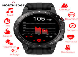 Foto van Horloge north edge smart digital watch men running sport gps watches bluetooth phone call waterproof