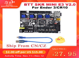 Foto van Computer bigtreetech skr mini e3 v2.0 control board 32 bit with tmc2209 driver 3d printer parts for 