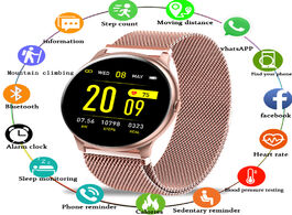 Foto van Horloge lige 2020 new color screen smart watch women men multifunctional sport heart rate blood pres