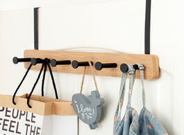 Foto van Huis inrichting 1 piece creative rear door cupboard hanging hook rack coat sundries hanger without p