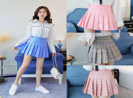 Foto van Speelgoed harajuku short skirt new korean plaid women zipper high waist school girl pleated sexy min
