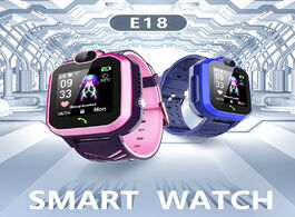 Foto van Horloge children tracker smart watch waterproof ip67 lbs position sos call wristwatch camera ios and