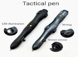 Foto van Beveiliging en bescherming upgraded version multi function self defense tactical pen fidget spinner 