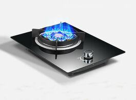 Foto van Huishoudelijke apparaten gas stove single household liquefied natural embedded table fierce fire