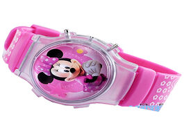 Foto van Horloge 2020 new fashion boys girls silicone digital watch for kids mickey minnie cartoon children c