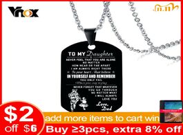 Foto van Sieraden vnox men s black stainless steel id necklaces engraved customize info tag pendant gifts for