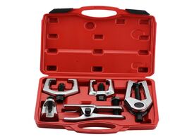 Foto van Auto motor accessoires 5pcs front end service tool kit ball head extractor joint separator tie rod r