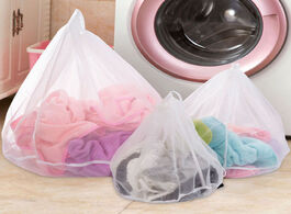 Foto van Huis inrichting washing laundry bag machine mesh bags household cleaning tools accessories wash care