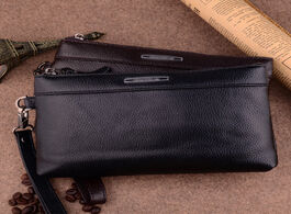 Foto van Tassen men s handbags casual long zipper wallet multi purse large capacity cell phone pocket clutch 