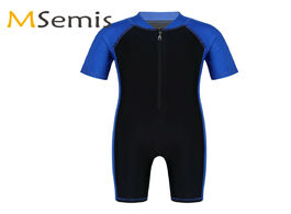 Foto van Sport en spel children s swimsuits wetsuit one piece rash guard swimming bathing suit kids beachwear