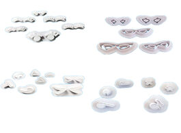 Foto van Huis inrichting new diy creative expression eye glasses eyelashes bread cake molds mould fondant too