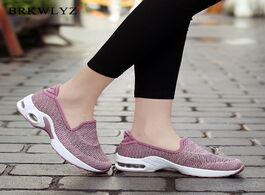 Foto van Schoenen golden sapling lightweight women s sneakers slip on air cushioning running shoes for plus s