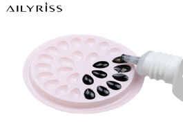 Foto van Schoonheid gezondheid 20 100pcs plastic glue gasket flower shape pad eyelash extension supplies hold