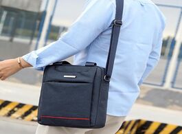 Foto van Tassen high quality men handbags nylon travel waterproof shoulder bags multi function large business