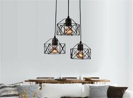 Foto van Lampen verlichting modern metal led rhombus light stylish tree branch chandelier lamp decorative res