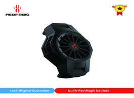 Foto van Telefoon accessoires original nubia funcooler redmagic dao feng ice dock for red magic 5s 5g fan coo