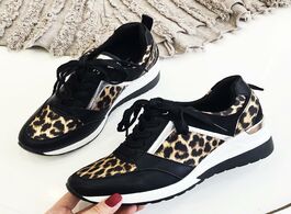 Foto van Schoenen new leopard sneakers woman platform shoes women stylish thick sole sports fashion styles li