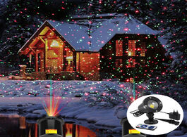 Foto van Lampen verlichting outdoor moving full sky star laser projector lights christmas party led stage lig
