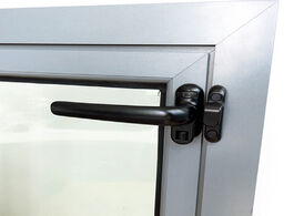 Foto van Bevestigingsmaterialen new hot universal window handle door casement wheel black hardware furniture 
