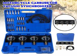 Foto van Auto motor accessoires 4pcs universal professional fuel vacuum carburetor synchronizer set kit for m