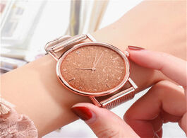 Foto van Horloge luxury watches quartz watch stainless steel dial casual bracele women design ladies wrist