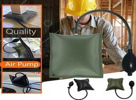 Foto van Gereedschap air pump tool kit airbag pneumatic jack door and window installation cushion adjustable 