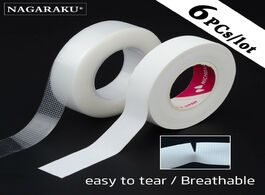 Foto van Schoonheid gezondheid nagaraku eyelash extension tape makeup 6 pcs breathable anti allergy easy to t