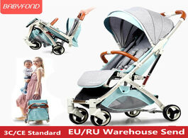 Foto van Baby peuter benodigdheden aluminium alloy light stroller good quality 5.8kg traveling carriage newbo
