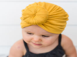 Foto van Baby peuter benodigdheden multicolor fashion donut hat cotton elastic beanie cap newborn headbands t