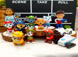 Foto van Speelgoed 12pcs lot paw patrol model miniatures figurines toys home decoration crafts diy creative d