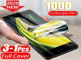 Foto van Telefoon accessoires protective hydrogel film for iphone se 2020 8 7 6 6s plus 11 pro xs max x xr no