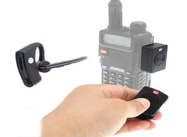 Foto van Telefoon accessoires walkie talkie handsfree bluetooth earpiece wireless headphone for uv 82 5r moto
