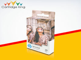Foto van Computer 20 sheets compatible for hp sprocket zink photo paper sticky backed printing 2 3 inch 1 box