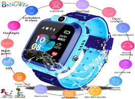 Foto van Horloge 2020 new smart watch lbs kid smartwatches baby for children sos call location finder locator