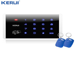 Foto van Beveiliging en bescherming kerui k16 wireless rfid touch keyboard for wifi pstn gsm home house alarm