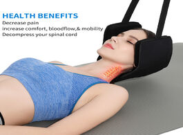 Foto van Meubels neck head hammock for pain relief cervical traction deviceneck stretcher and stand with dura