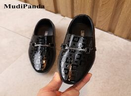 Foto van Baby peuter benodigdheden mudipanda boys formal dress shoes for girls pointed british style fashion 