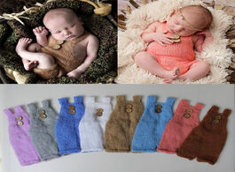 Foto van Baby peuter benodigdheden newborn photo props boys girls costume infant buttons romper photography o