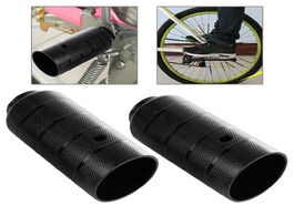 Foto van Sport en spel 1 pair bicycle foot stand pegs steel bike accessory bmx axle peg front rear wheel axis