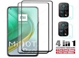 Foto van Telefoon accessoires for xiaomi mi 10t protective glass pro camera screen protector on xiomi xaomi m