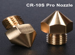 Foto van Computer cr 10s pro brass nozzle m6 thread 3d printer parts for hotend 1.75mm filament j head cr10s 