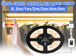 Foto van Lampen verlichting usb 5v hand sweep switch smart kitchen light 1 2 3 4 5m waterproof led strip tape