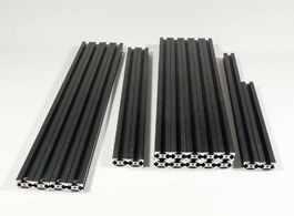Foto van Computer funssor misumi hfsb5 2020 black extrusion frame kit for voron 2.4 3d printer blind joints 2