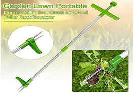 Foto van Gereedschap manual weeder portable stand up weed puller remover killer tool claw outdoor garden lawn